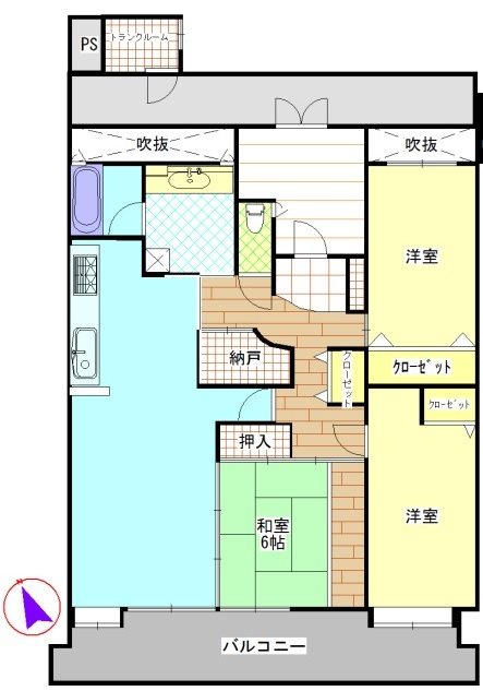 T-one　MIYAHARA　East 間取り図