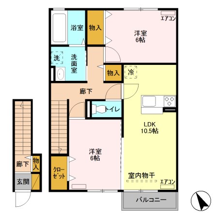 オペラハウス野中 間取り図