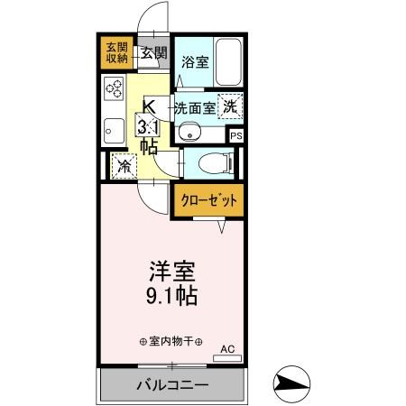 サントリーニ 間取り図