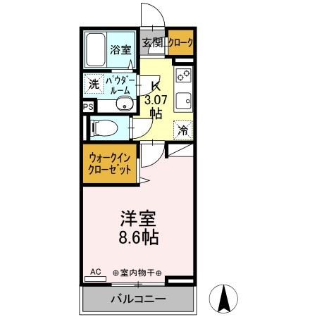 カーサココルン 間取り図