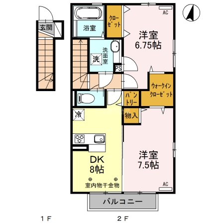 リベーラコート関根 間取り図