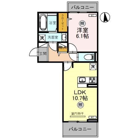 パークサイドグリーン 間取り図