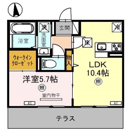 パークサイドグリーン 間取り図