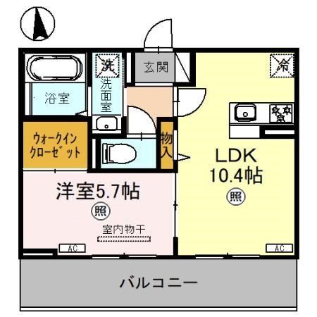 パークサイドグリーン 間取り図