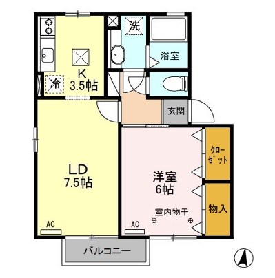 リジエールAＢ 間取り図