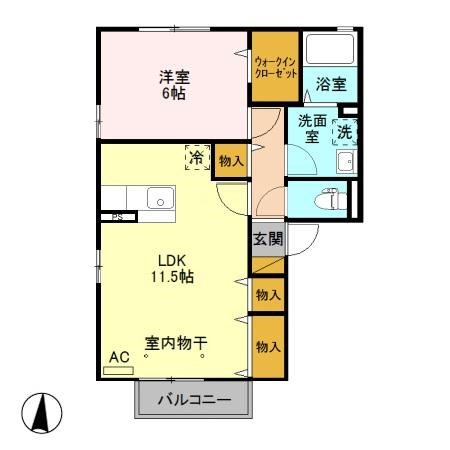 サンモール 間取り図