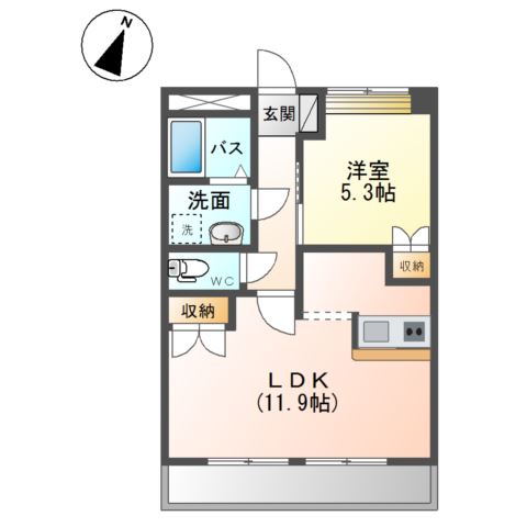 グランディール　コア 間取り図