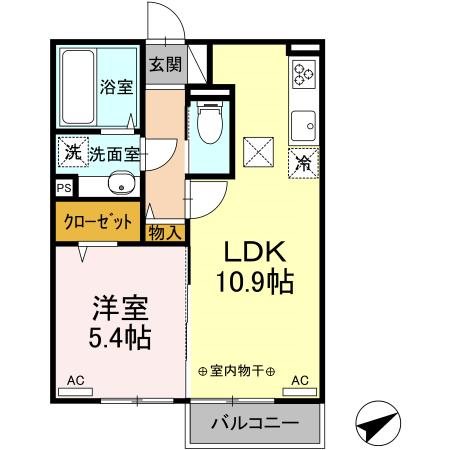 アメージングベルテ 間取り図