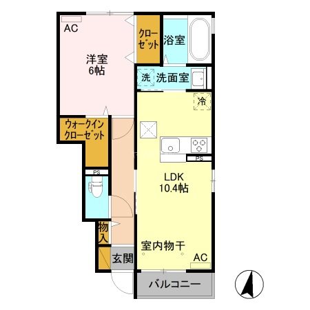 アン・ファミール 間取り図