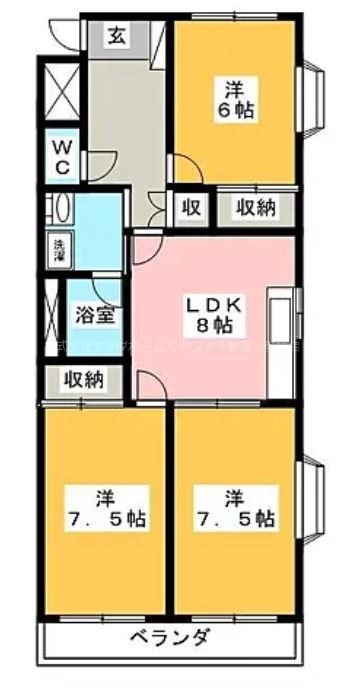 ヒルトーク 間取り図