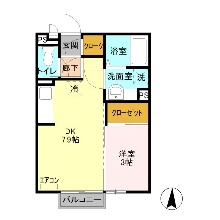 カーサ・ドマーニ 間取り図