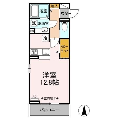 ヴィラ　アルカディア 間取り図