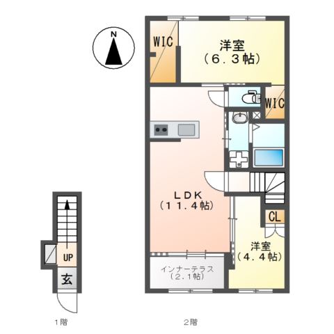 セイマ・ツヴァイ 間取り図