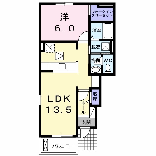 カーサ　フェリーチェⅡ 間取り図