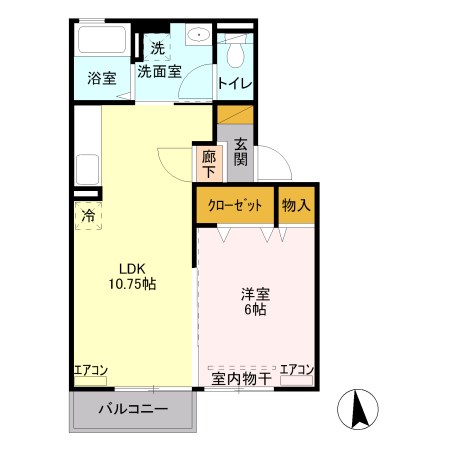 ルミナス・オリエンタルコート 間取り図