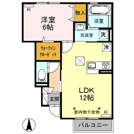 アスター 間取り図