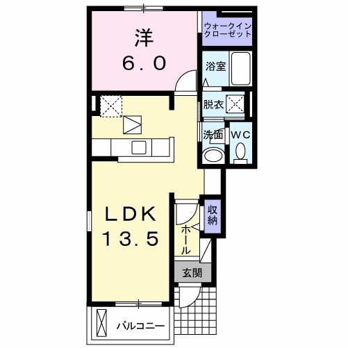 カーサ　フェリーチェⅠ 間取り図