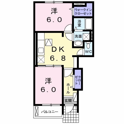 ステラル－チェＡ 間取り図