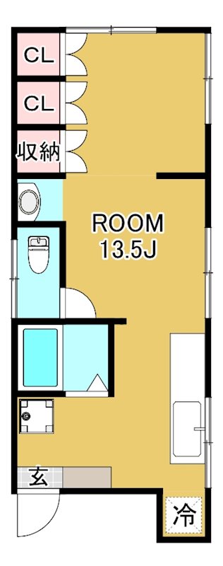 本町ハイツ（1号棟） 間取り図