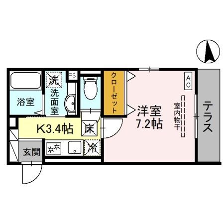 ミライフハウス栄町 間取り図