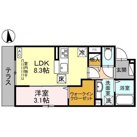 ミライフハウス栄町 間取り図