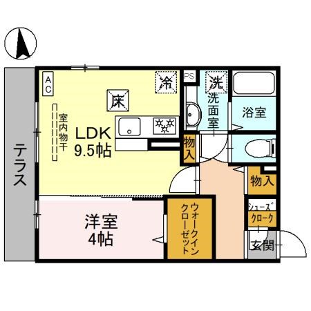 ミライフハウス栄町 間取り図