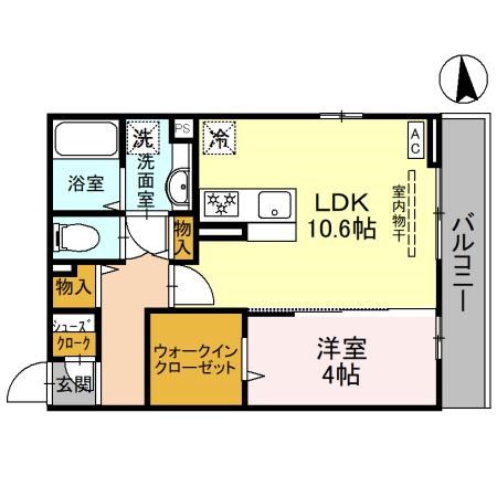 ミライフハウス栄町 間取り図