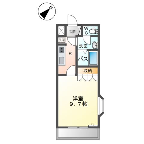 サニーヒル都 間取り図