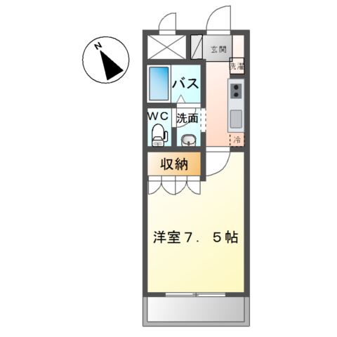 サンクリスタル 間取り図