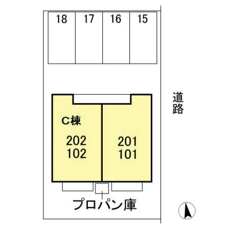 アムールＣ その他外観1