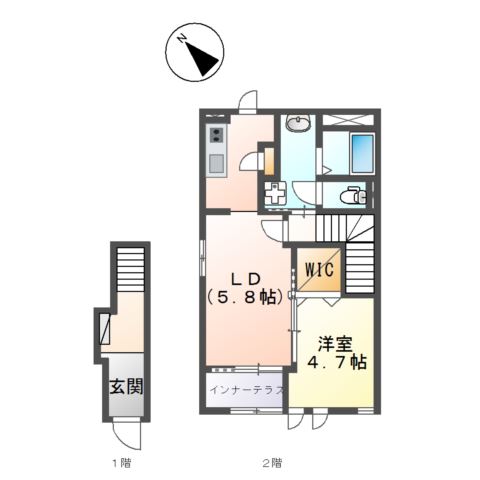 ルアナハレ 間取り図