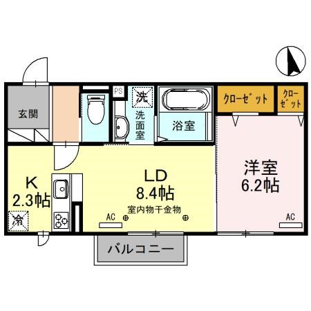 MNハウス中居 間取り図