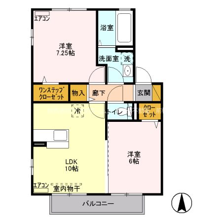 パークシャトー 間取り図