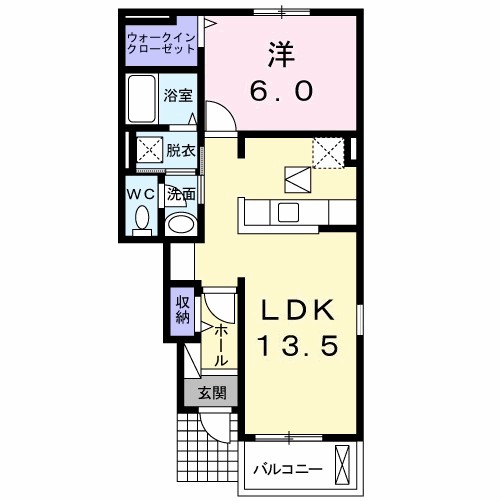 ブリッサＢ 間取り図