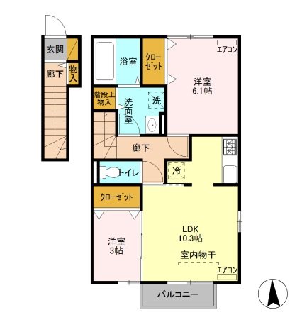 キーマ 間取り図