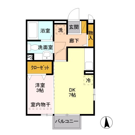 ヘイスティング 間取り図