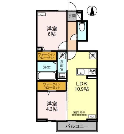 グランファミーユ 間取り図