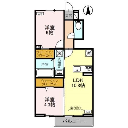 グランファミーユ 間取り図