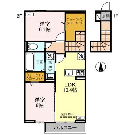 グランファミーユ 間取り図