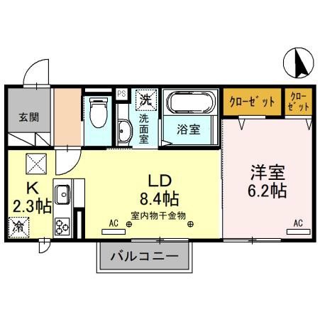 MNハウス中居 間取り図