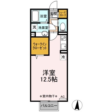 クレシェンテHR 間取り図