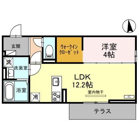 クロッシア住吉町 間取り図