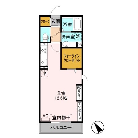 オペラハウス西片貝 間取り図