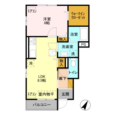 ハッピーネス 間取り図