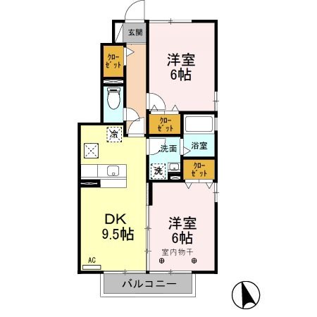 フェアリーコート 間取り図