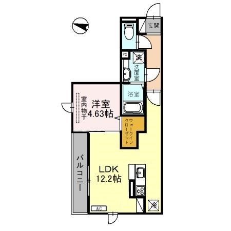 D-ROOM和田町 間取り図