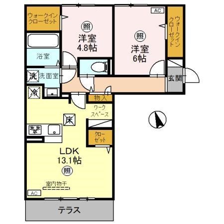 フェリス 間取り図