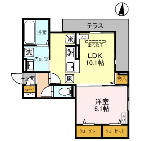 ラクーア 間取り図