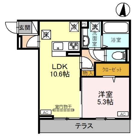 ラクーア 間取り図