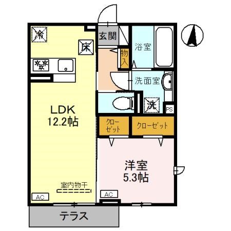 ラクーア 間取り図